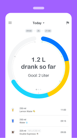 Drink Water App Hydro Coach 4