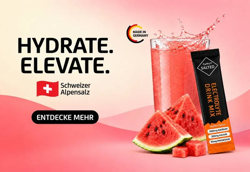 GoMo electrolyte drink mix — Hydrate. Elevate.